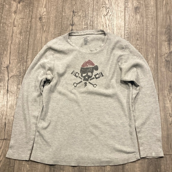 Lucky Brand Other - Lucky Brand  graphic Gray thermal long sleeve